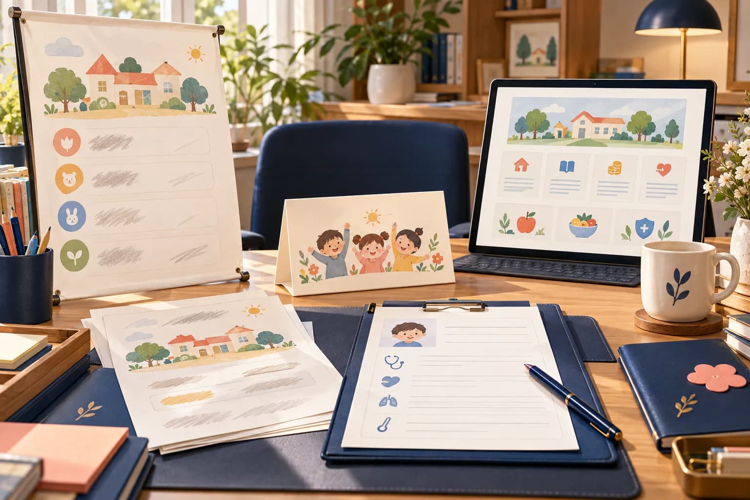 공시와 다른 보육료를 지우고 상담 정보만 접수용지에 나눈 원아모집 분리표